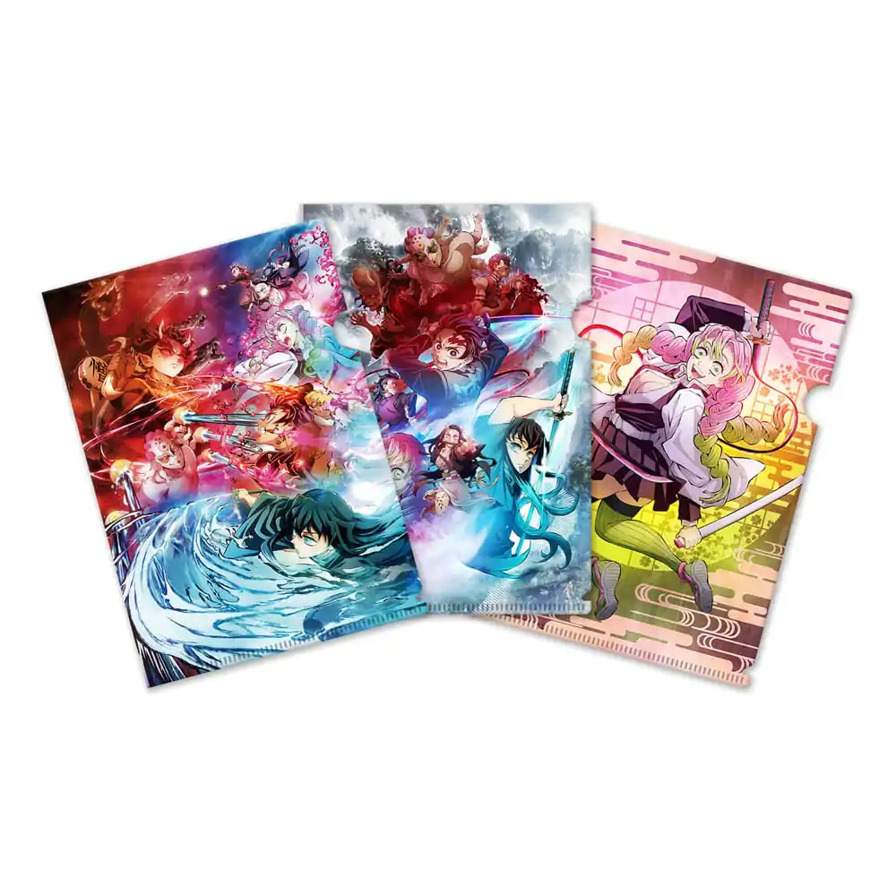 Demon Slayer: Kimetsu no Yaiba Clearfile 3-csomag 01   termékfotó