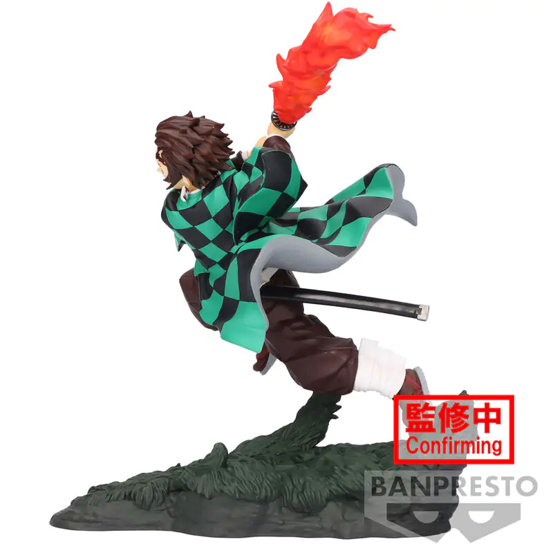 Demon Slayer Kimetsu no Yaiba Combination Battle Tanjiro Kamado figura 9cm termékfotó