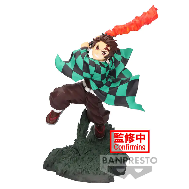 Demon Slayer Kimetsu no Yaiba Combination Battle Tanjiro Kamado figura 9cm termékfotó