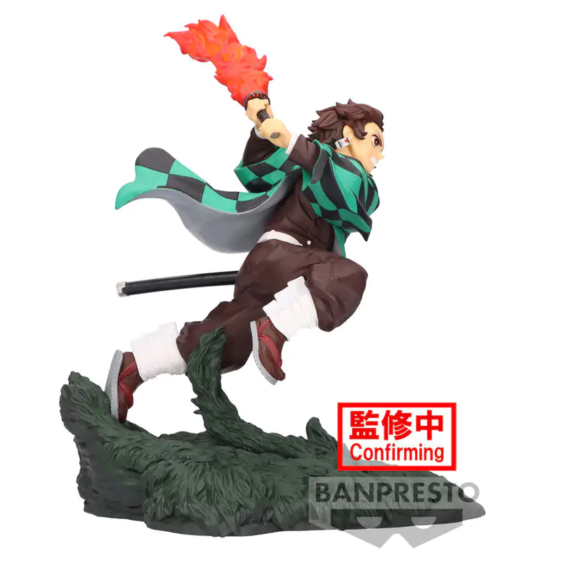 Demon Slayer Kimetsu no Yaiba Combination Battle Tanjiro Kamado figura 9cm termékfotó