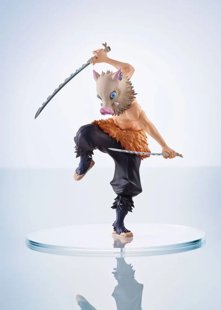 Demon Slayer: Kimetsu no Yaiba ConoFig Inosuke Hashibira szobor figura 13 cm termékfotó