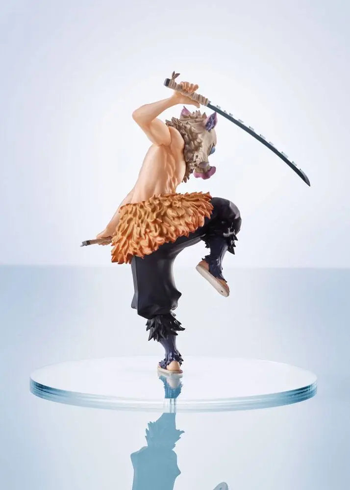 Demon Slayer: Kimetsu no Yaiba ConoFig Inosuke Hashibira szobor figura 13 cm termékfotó