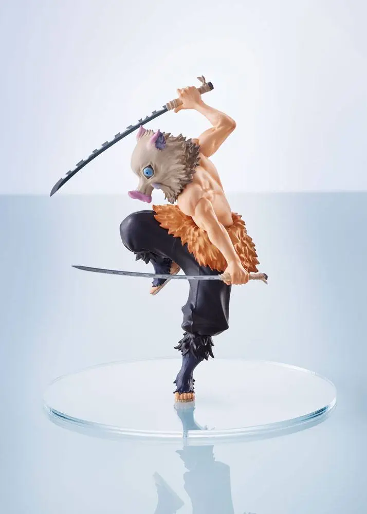 Demon Slayer: Kimetsu no Yaiba ConoFig Inosuke Hashibira szobor figura 13 cm termékfotó