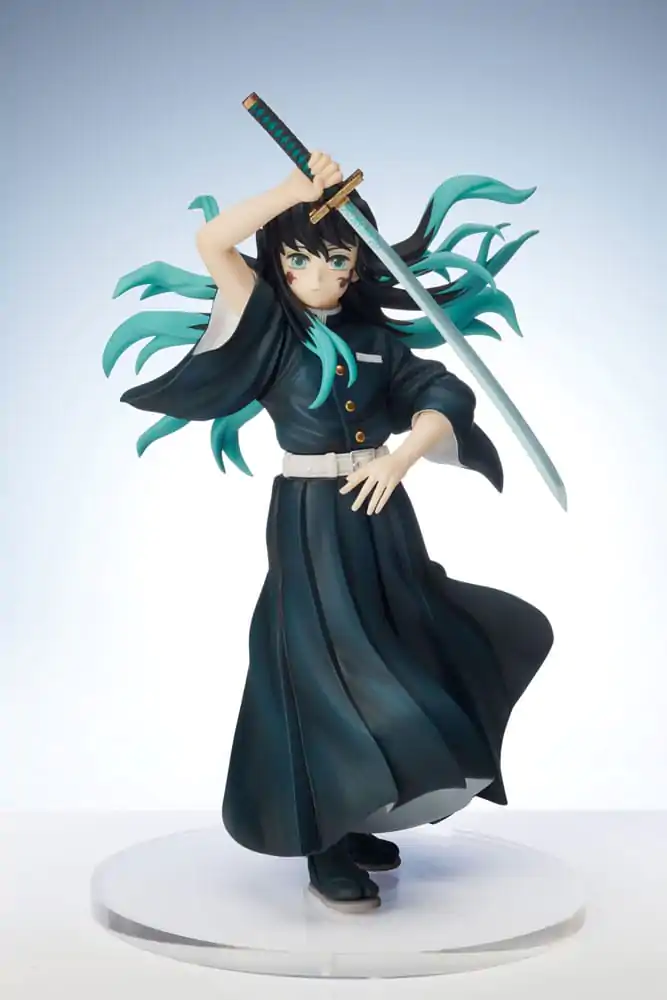 Demon Slayer: Kimetsu no Yaiba ConoFig Muichiro Tokito szobor figura 16 cm termékfotó