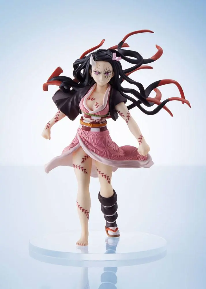 Demon Slayer: Kimetsu no Yaiba ConoFig Nezuko Kamado (Demon Form Advancing Version) szobor figura 15 cm termékfotó
