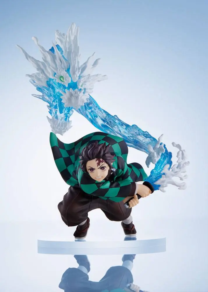Demon Slayer: Kimetsu no Yaiba ConoFig Tanjiro Kamado Constant Flux Ver. szobor figura 17 cm termékfotó