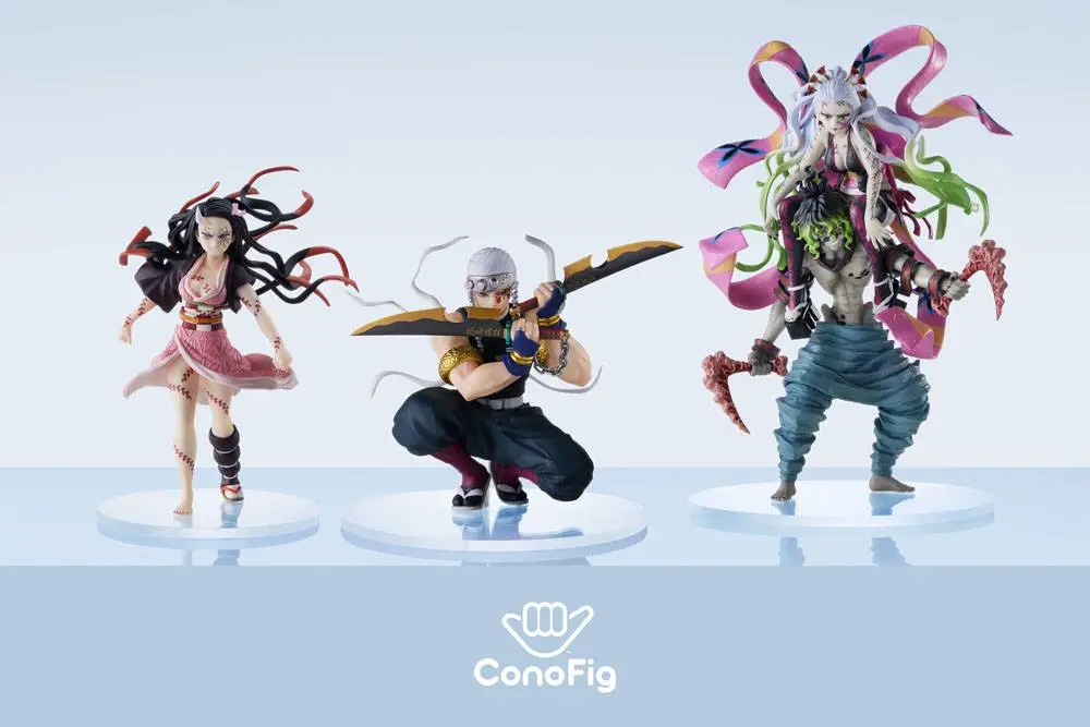 Demon Slayer: Kimetsu no Yaiba ConoFig Tengen Uzui szobor figura 12 cm termékfotó