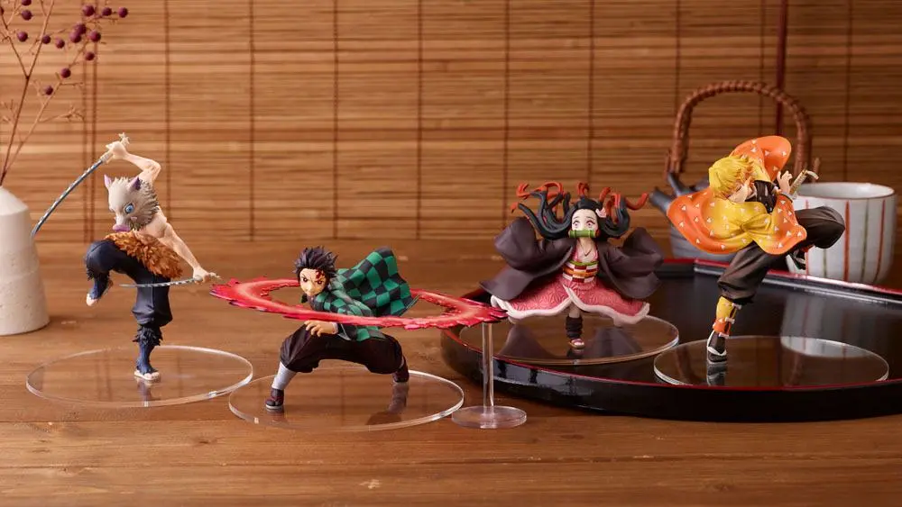 Demon Slayer: Kimetsu no Yaiba ConoFig Zenitsu Agatsuma szobor figura 12 cm termékfotó