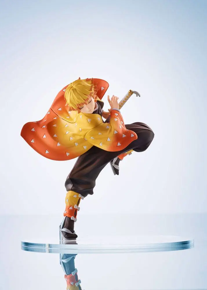 Demon Slayer: Kimetsu no Yaiba ConoFig Zenitsu Agatsuma szobor figura 12 cm termékfotó