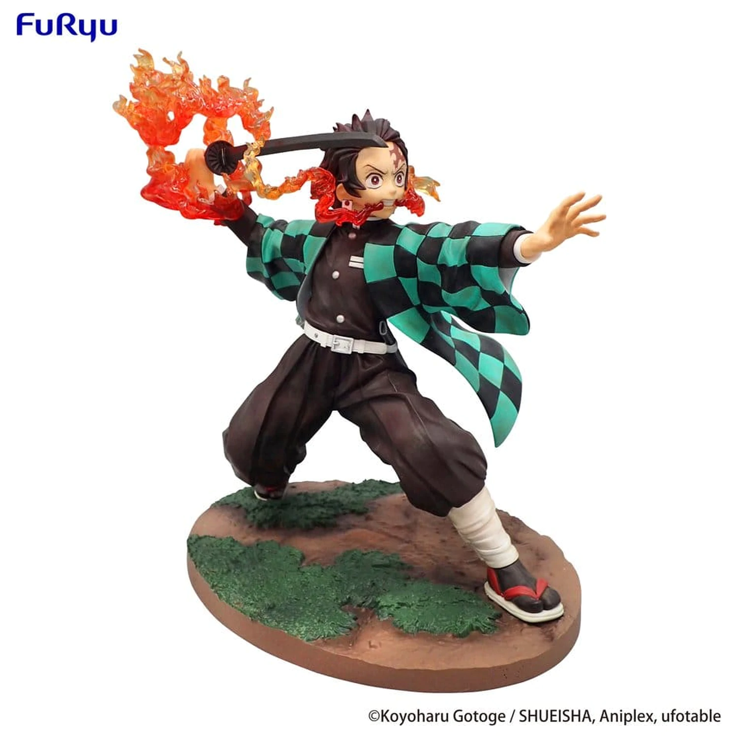 Demon Slayer: Kimetsu no Yaiba Exceed Creative figura Kamado Tanjiro PVC figura 16 cm termékfotó