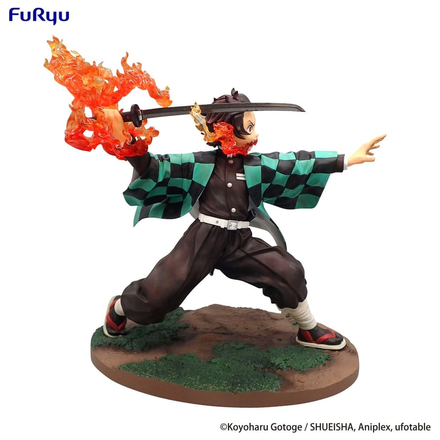 Demon Slayer: Kimetsu no Yaiba Exceed Creative figura Kamado Tanjiro PVC figura 16 cm termékfotó