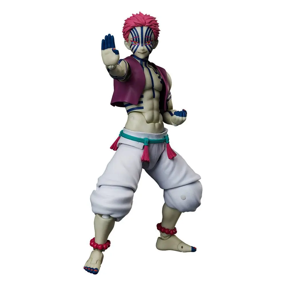 Demon Slayer: Kimetsu no Yaiba Figma Akaza akciófigura 15 cm termékfotó