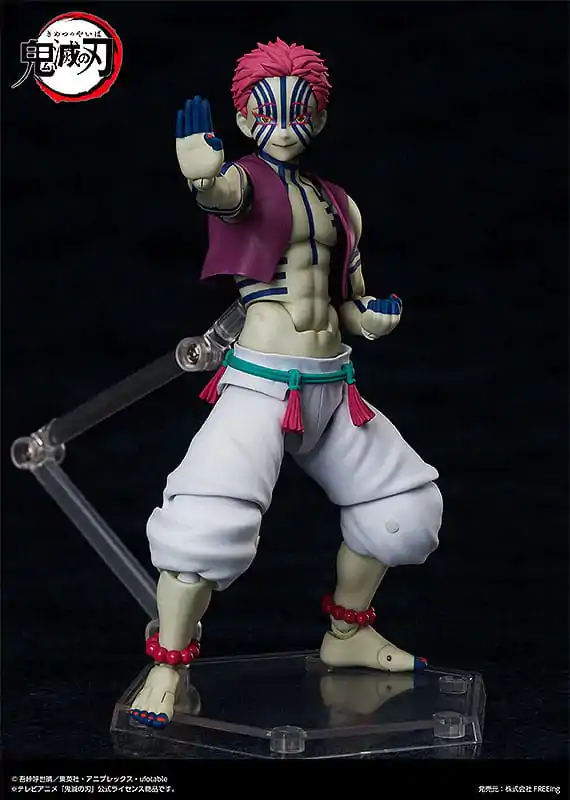 Demon Slayer: Kimetsu no Yaiba Figma akciófigura Akaza 15 cm termékfotó