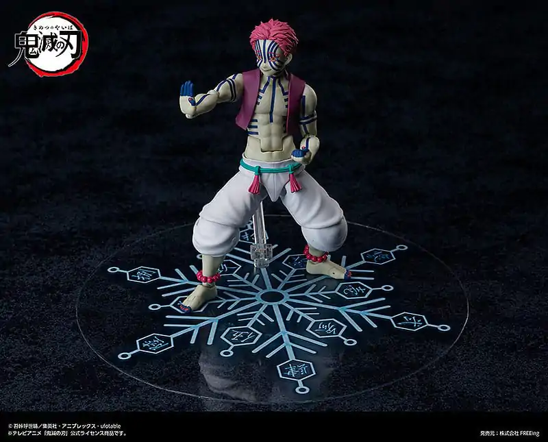 Demon Slayer: Kimetsu no Yaiba Figma akciófigura Akaza 15 cm termékfotó