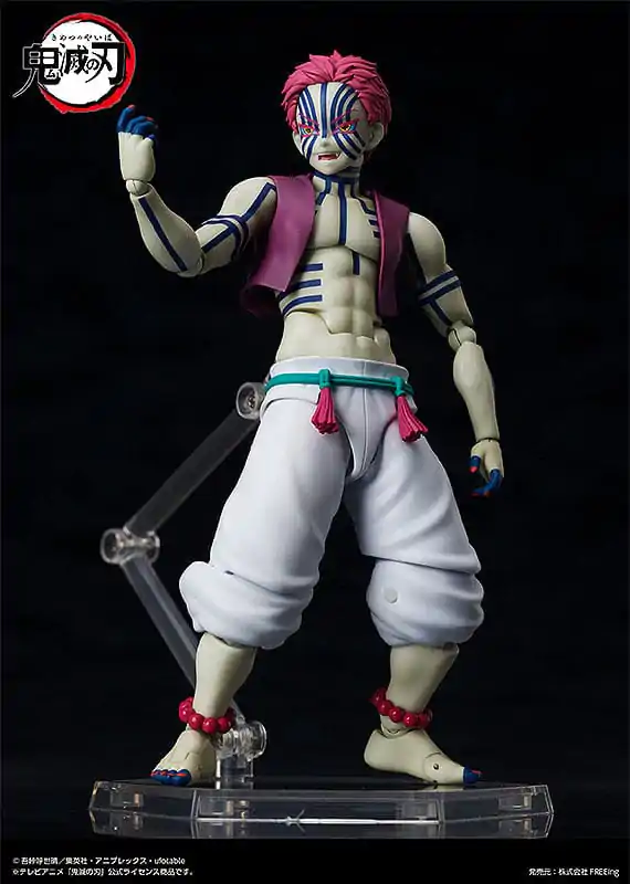 Demon Slayer: Kimetsu no Yaiba Figma akciófigura Akaza 15 cm termékfotó