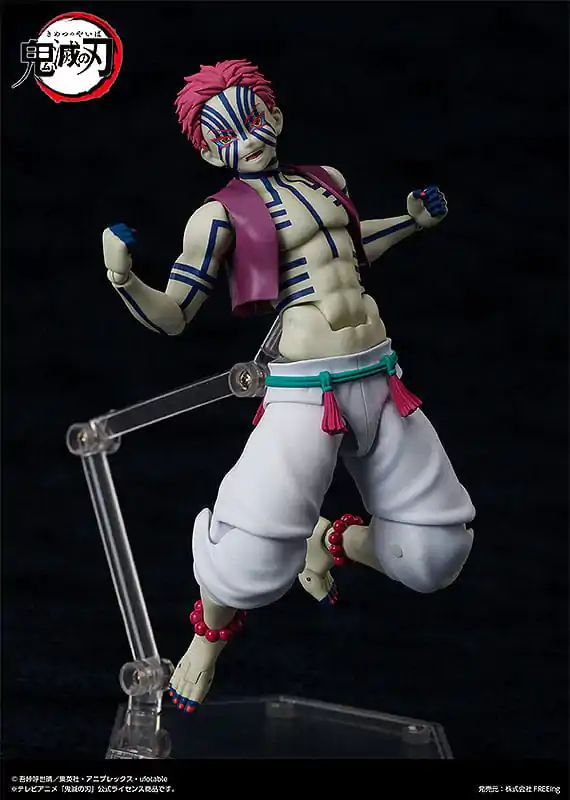 Demon Slayer: Kimetsu no Yaiba Figma akciófigura Akaza 15 cm termékfotó