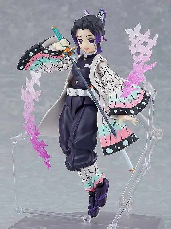 Demon Slayer: Kimetsu no Yaiba Figma akciófigura Shinobu Kocho 14 cm termékfotó
