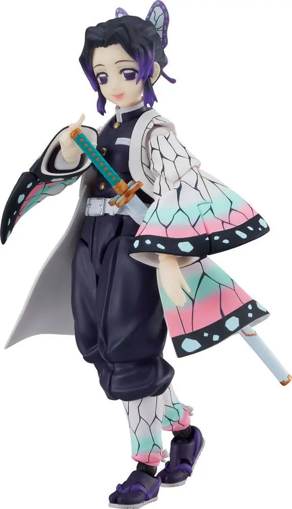 Demon Slayer: Kimetsu no Yaiba Figma akciófigura Shinobu Kocho 14 cm termékfotó