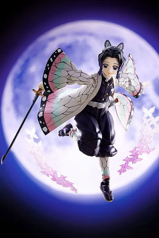 Demon Slayer: Kimetsu no Yaiba Figma akciófigura Shinobu Kocho 14 cm termékfotó