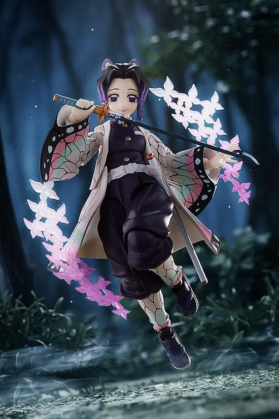 Demon Slayer: Kimetsu no Yaiba Figma akciófigura Shinobu Kocho 14 cm termékfotó