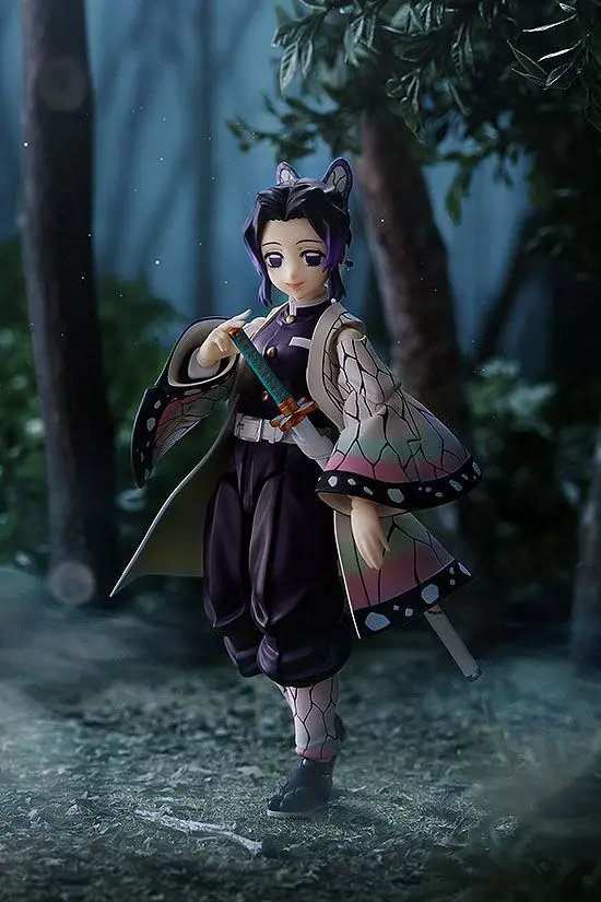 Demon Slayer: Kimetsu no Yaiba Figma akciófigura Shinobu Kocho 14 cm termékfotó