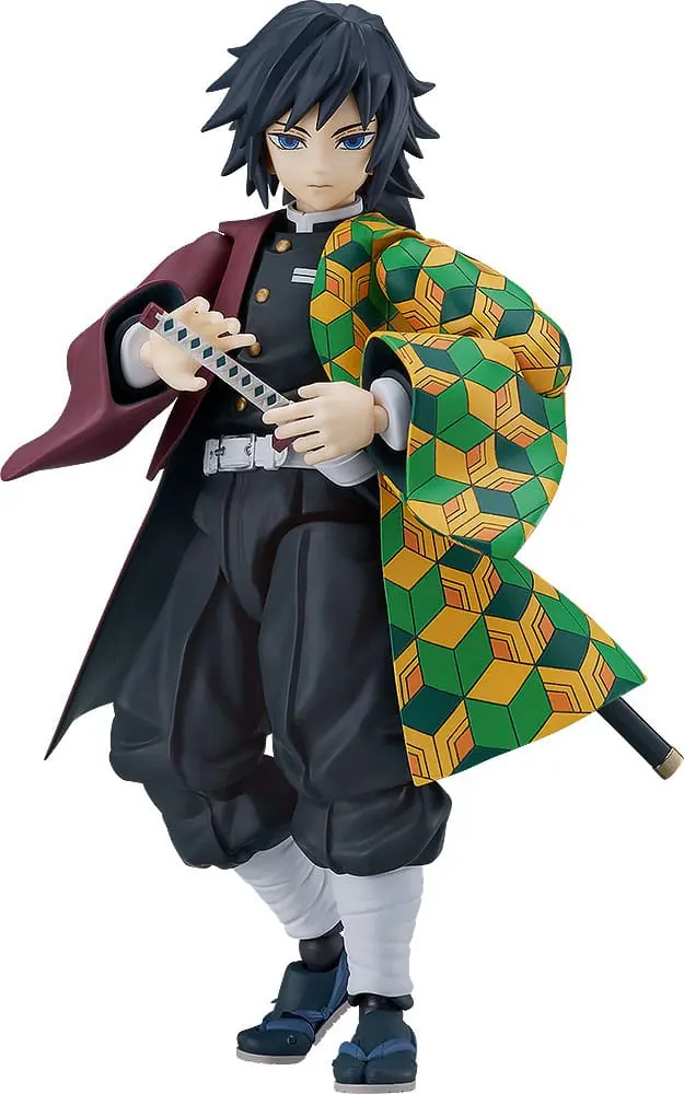 Demon Slayer: Kimetsu no Yaiba Figma Giyu Tomioka akciófigura 15 cm termékfotó