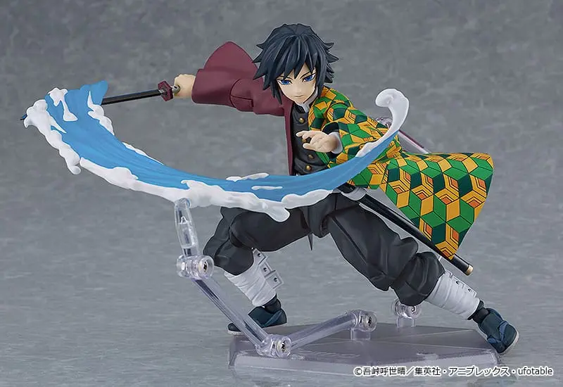 Demon Slayer: Kimetsu no Yaiba Figma Giyu Tomioka akciófigura 15 cm termékfotó