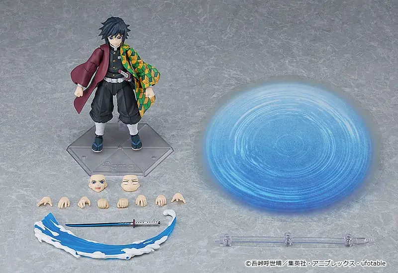 Demon Slayer: Kimetsu no Yaiba Figma Giyu Tomioka akciófigura 15 cm termékfotó