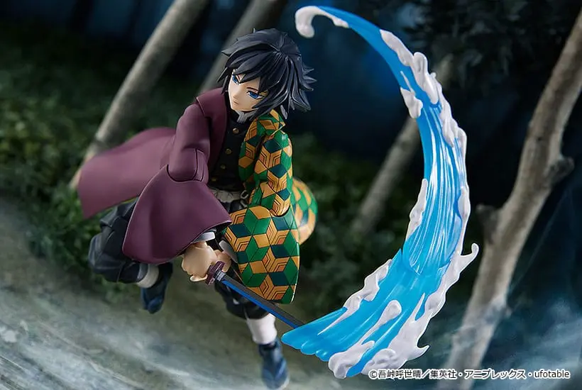 Demon Slayer: Kimetsu no Yaiba Figma Giyu Tomioka akciófigura 15 cm termékfotó