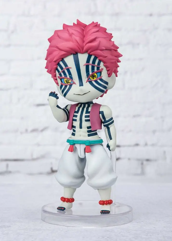 Demon Slayer: Kimetsu no Yaiba Figuarts Akaza mini akciófigura 9 cm termékfotó