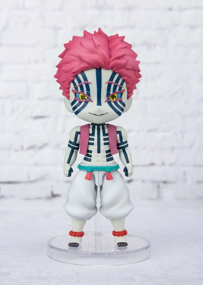 Demon Slayer: Kimetsu no Yaiba Figuarts Akaza mini akciófigura 9 cm termékfotó