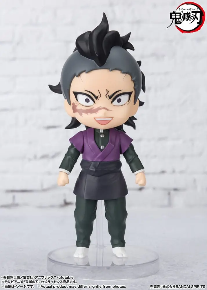Demon Slayer: Kimetsu no Yaiba Figuarts Genya mini akciófigura 9 cm termékfotó
