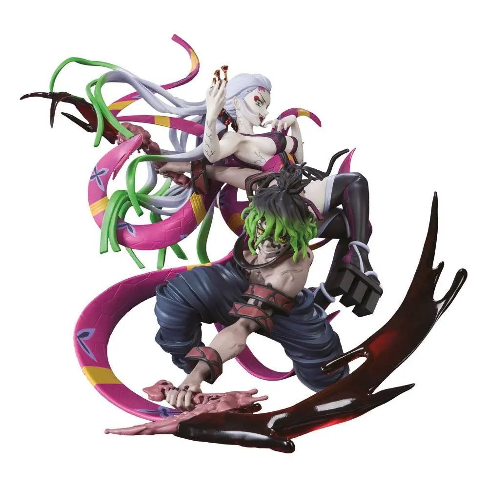 Demon Slayer: Kimetsu no Yaiba FiguartsZERO Daki &amp; Gyutaro PVC szobor figura 20 cm termékfotó