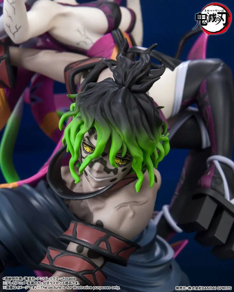 Demon Slayer: Kimetsu no Yaiba FiguartsZERO Daki &amp; Gyutaro PVC szobor figura 20 cm termékfotó