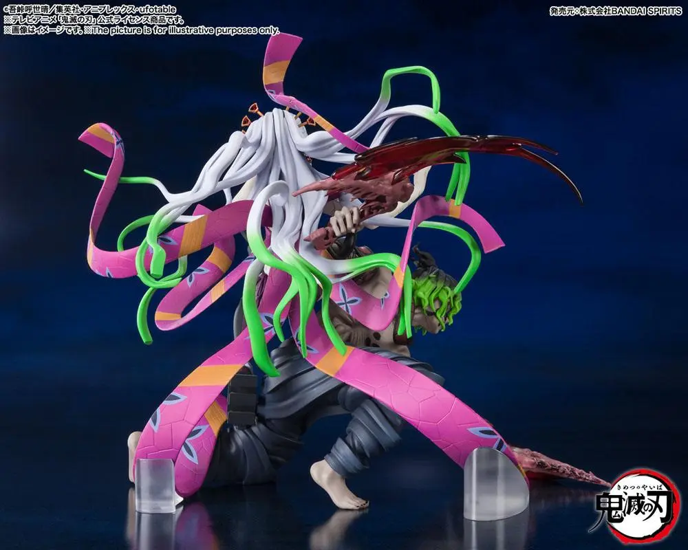 Demon Slayer: Kimetsu no Yaiba FiguartsZERO Daki &amp; Gyutaro PVC szobor figura 20 cm termékfotó