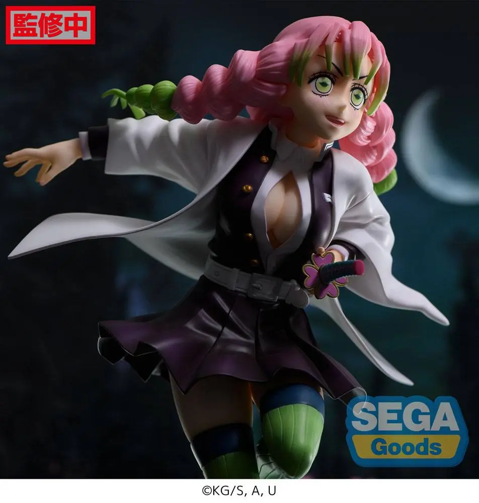 Demon Slayer: Kimetsu no Yaiba Figurizm Mitsuri Kanroji PVC szobor figura 21 cm termékfotó