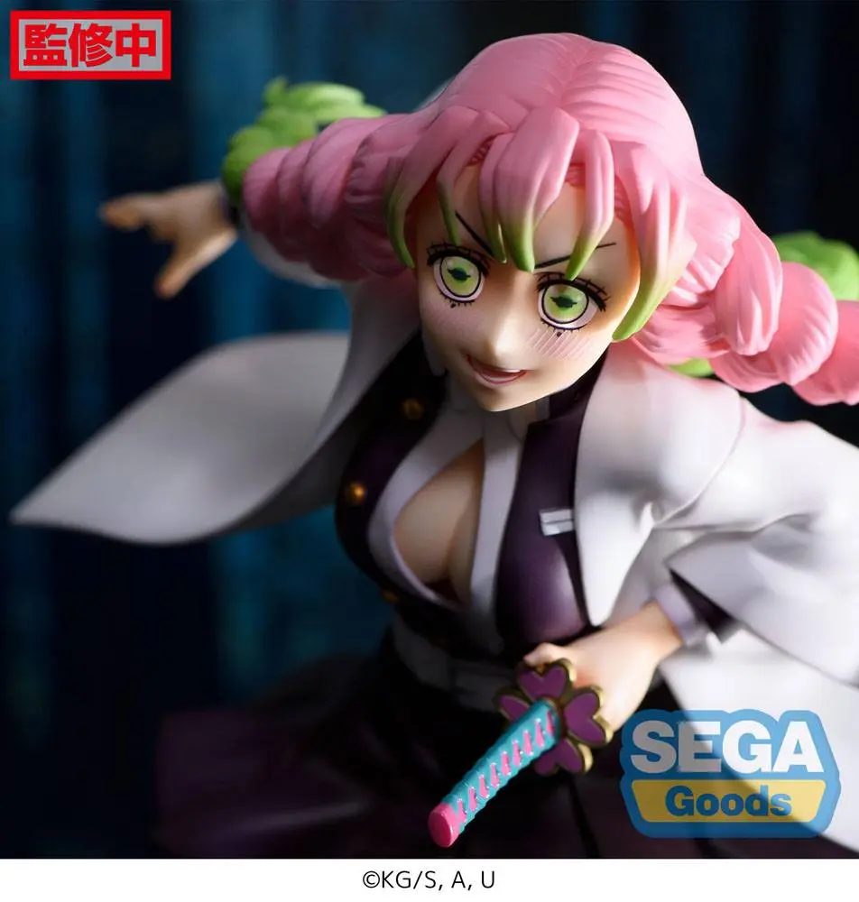 Demon Slayer: Kimetsu no Yaiba Figurizm Mitsuri Kanroji PVC szobor figura 21 cm termékfotó