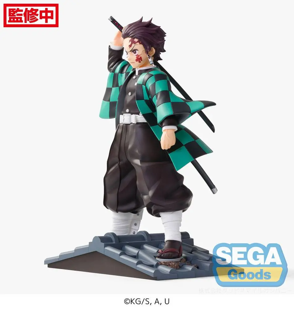 Demon Slayer: Kimetsu no Yaiba Figurizm Tanjiro Kamado Entertainment District Arc PVC szobor figura 22 cm termékfotó