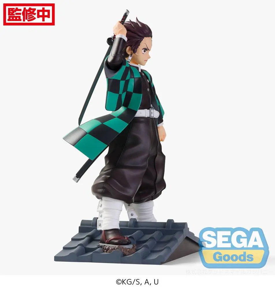 Demon Slayer: Kimetsu no Yaiba Figurizm Tanjiro Kamado Entertainment District Arc PVC szobor figura 22 cm termékfotó