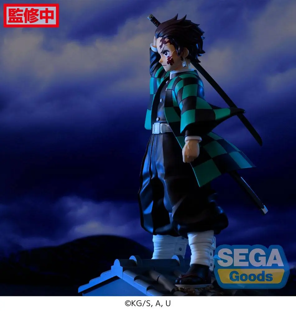 Demon Slayer: Kimetsu no Yaiba Figurizm Tanjiro Kamado Entertainment District Arc PVC szobor figura 22 cm termékfotó