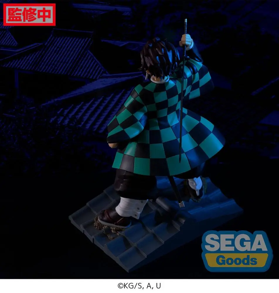 Demon Slayer: Kimetsu no Yaiba Figurizm Tanjiro Kamado Entertainment District Arc PVC szobor figura 22 cm termékfotó