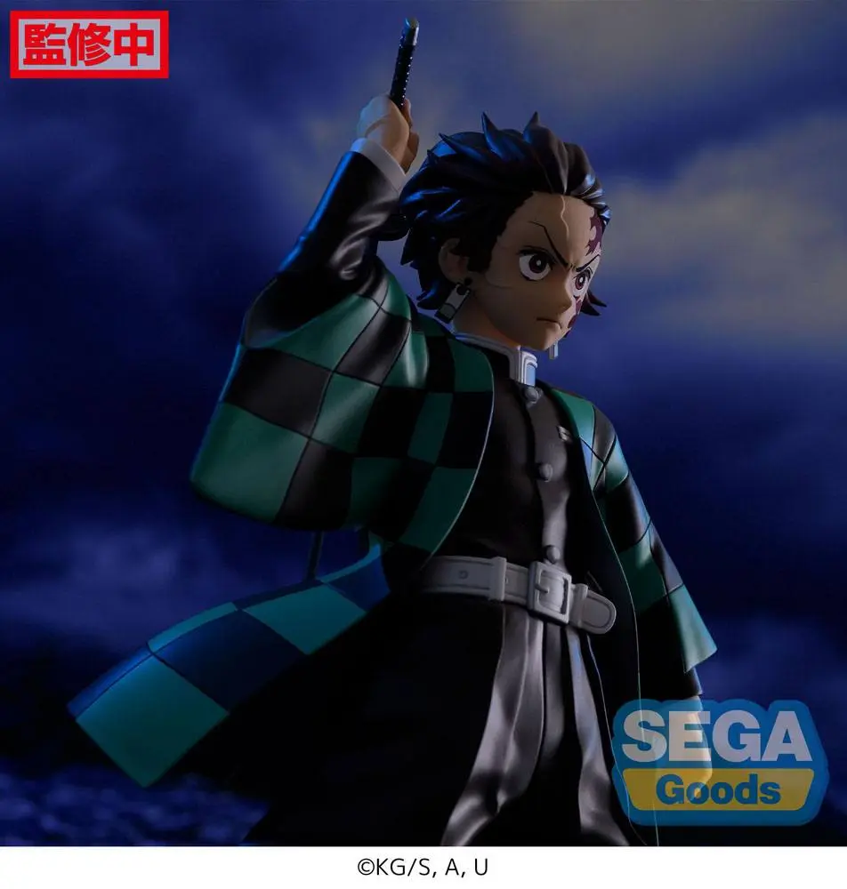 Demon Slayer: Kimetsu no Yaiba Figurizm Tanjiro Kamado Entertainment District Arc PVC szobor figura 22 cm termékfotó