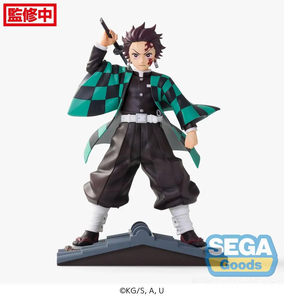 Demon Slayer: Kimetsu no Yaiba Figurizm Tanjiro Kamado Entertainment District Arc PVC szobor figura 22 cm termékfotó