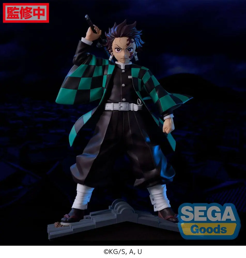 Demon Slayer: Kimetsu no Yaiba Figurizm Tanjiro Kamado Entertainment District Arc PVC szobor figura 22 cm termékfotó