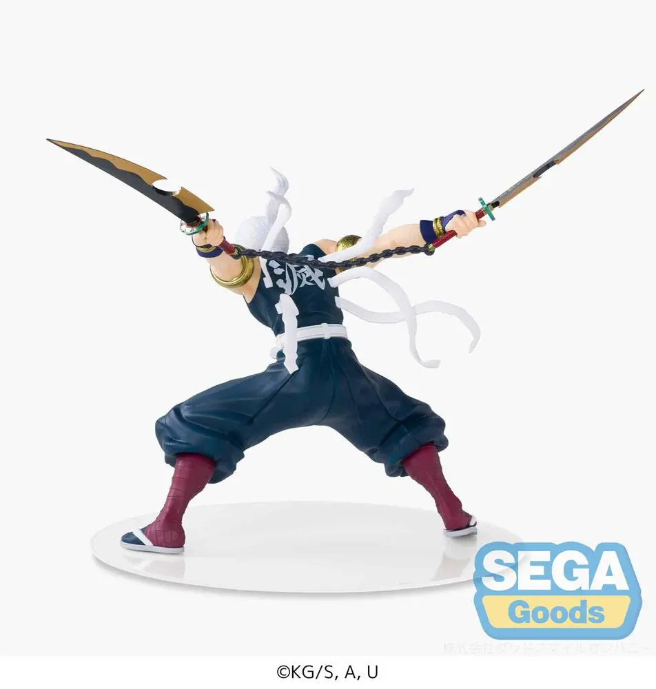 Demon Slayer: Kimetsu no Yaiba Figurizm Tengen Uzui PVC szobor figura 16 cm termékfotó