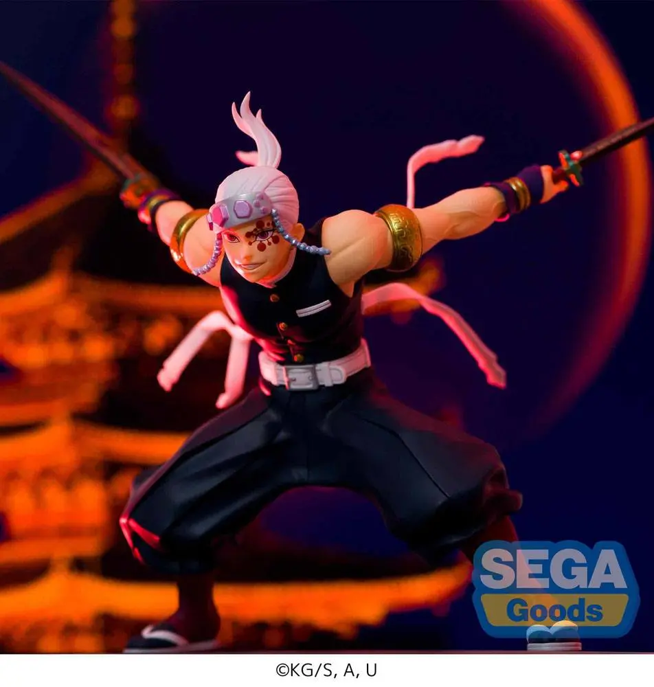 Demon Slayer: Kimetsu no Yaiba Figurizm Tengen Uzui PVC szobor figura 16 cm termékfotó