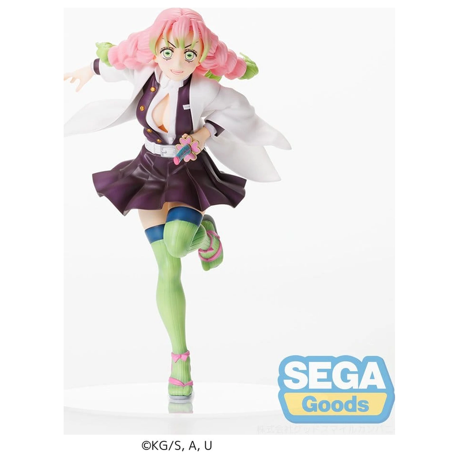 Demon Slayer: Kimetsu no Yaiba FIGURIZMa Mitsuri Kanroji PVC figura 21 cm termékfotó