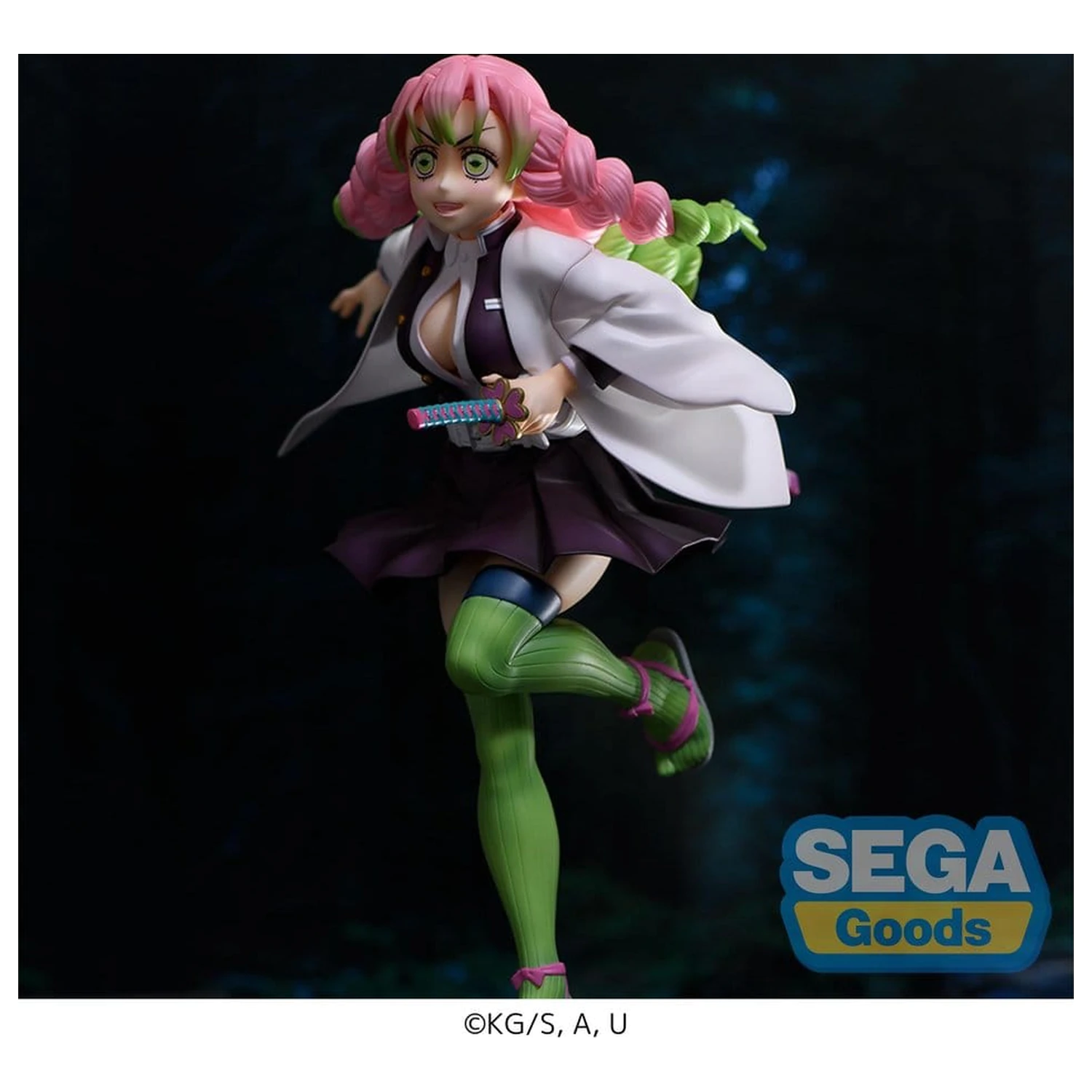 Demon Slayer: Kimetsu no Yaiba FIGURIZMa Mitsuri Kanroji PVC figura 21 cm termékfotó