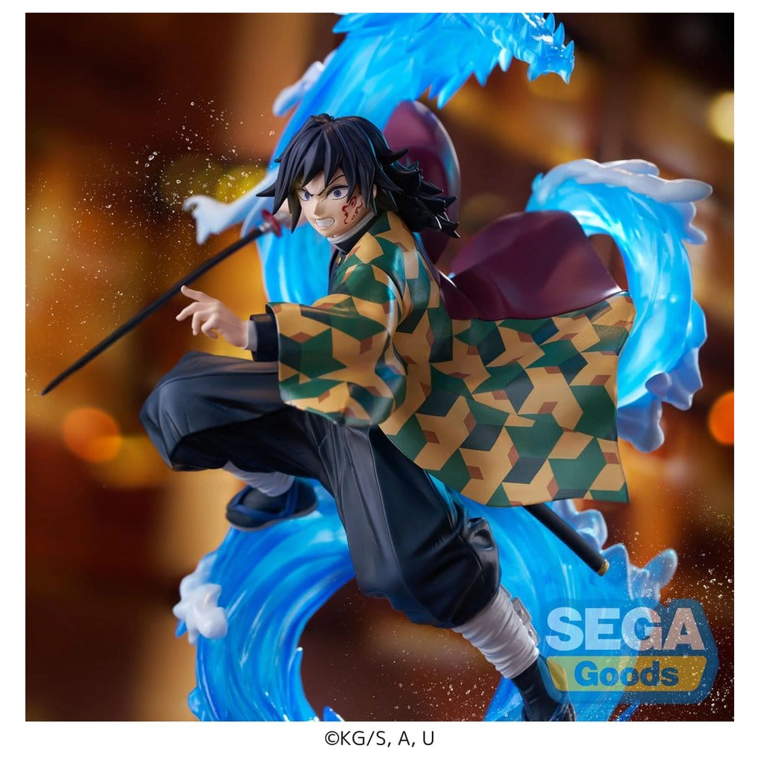 Demon Slayer: Kimetsu no Yaiba FIGURIZMa PVC figura Giyu Tomioka Constant Flux 25 cm termékfotó