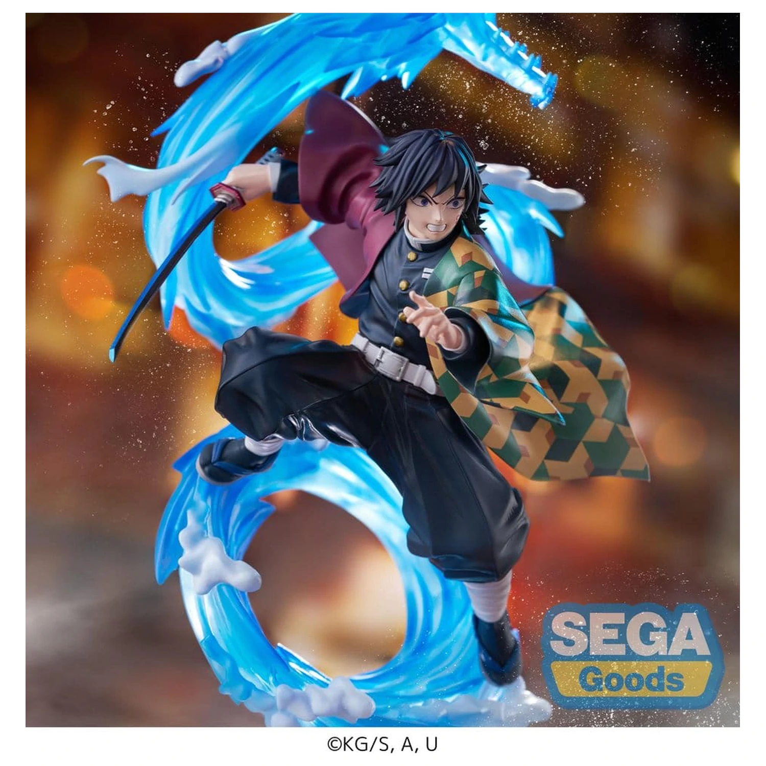 Demon Slayer: Kimetsu no Yaiba FIGURIZMa PVC figura Giyu Tomioka Constant Flux 25 cm termékfotó